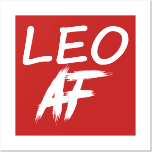 LEO AF WHITE Posters and Art